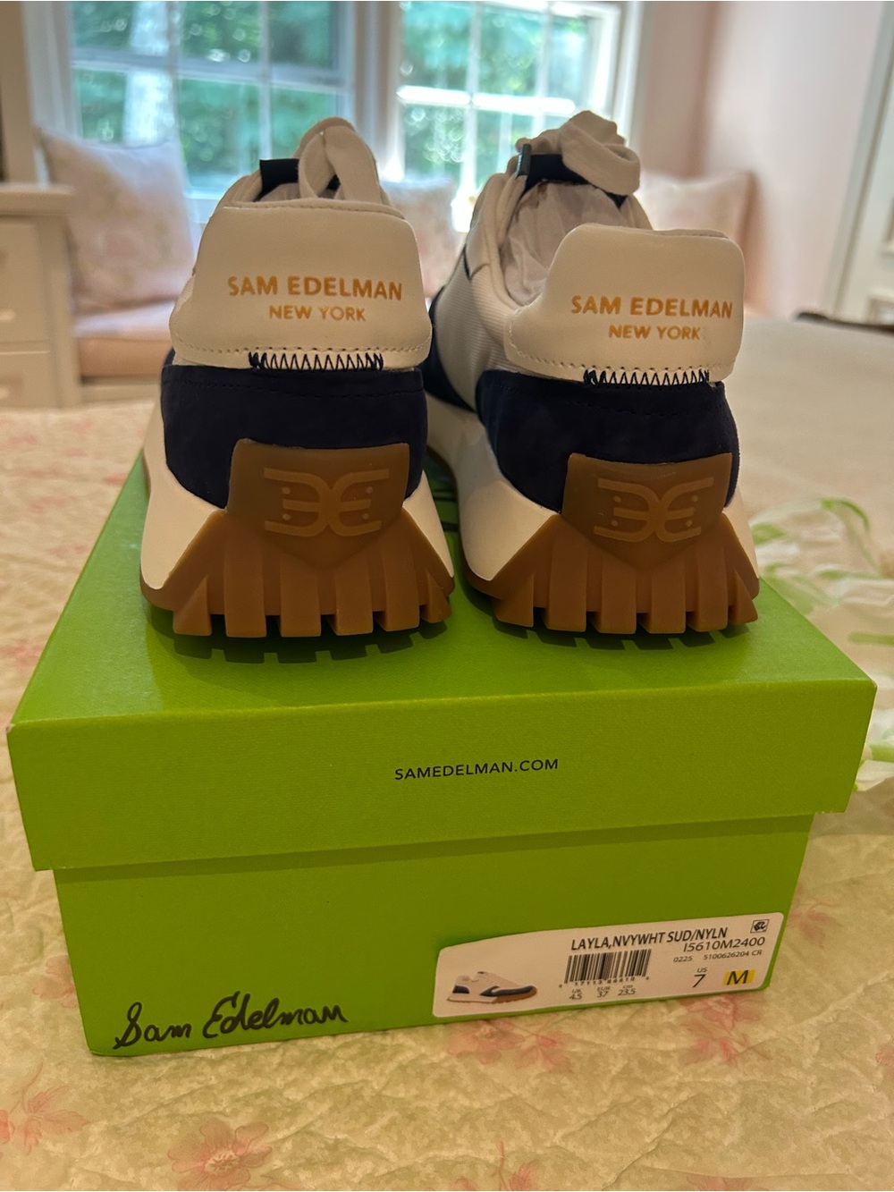 Sam Edelman Layla Navy Size 7 NWT - Picture 5 of 5